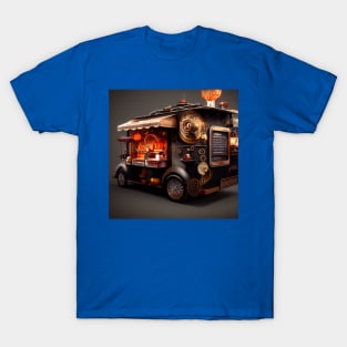 Steampunk Tokyo Ramen Food Truck T-Shirt